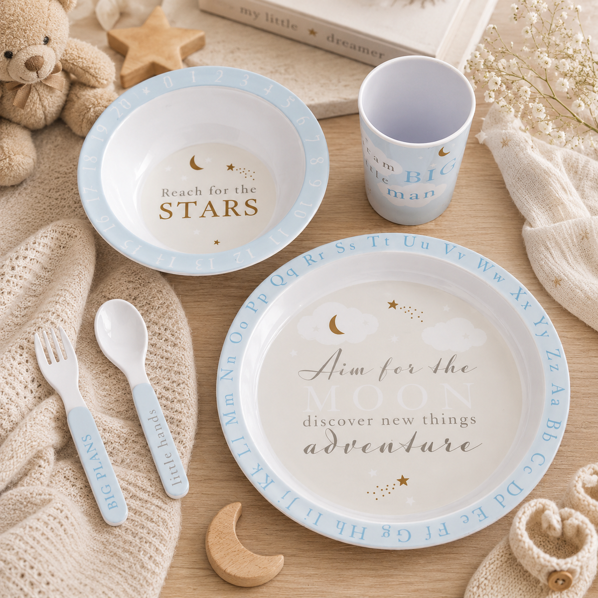 Blue Bear Baby Hamper