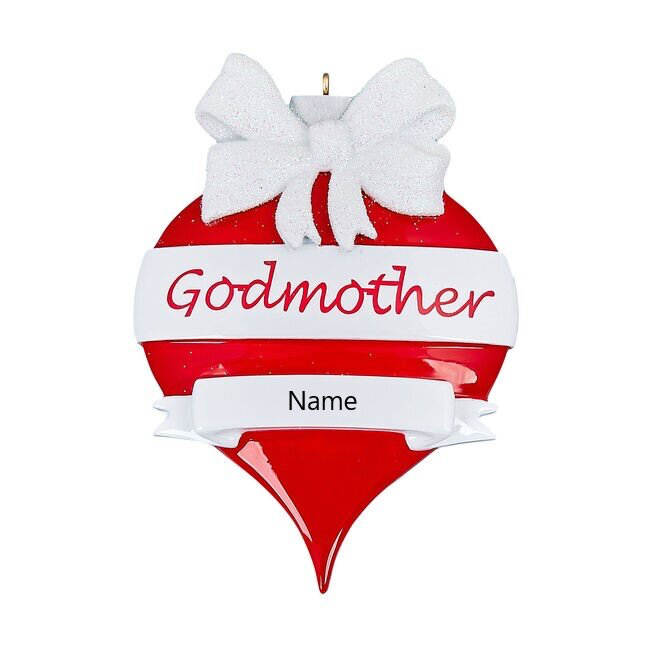 Godmother Bauble Personalised Christmas ornament