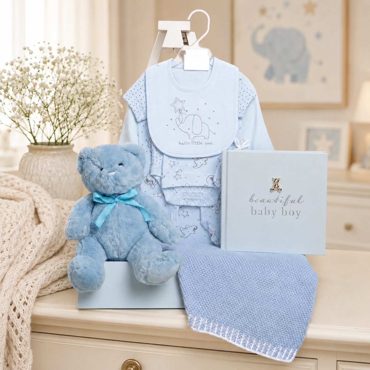 Celebration Baby Gift Hamper - Blue