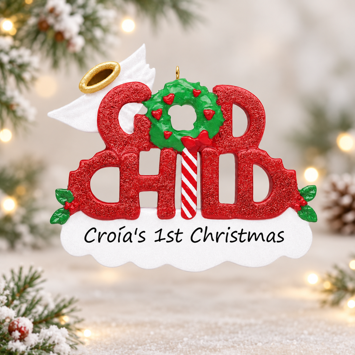 Godchild Christmas Ornament - 326