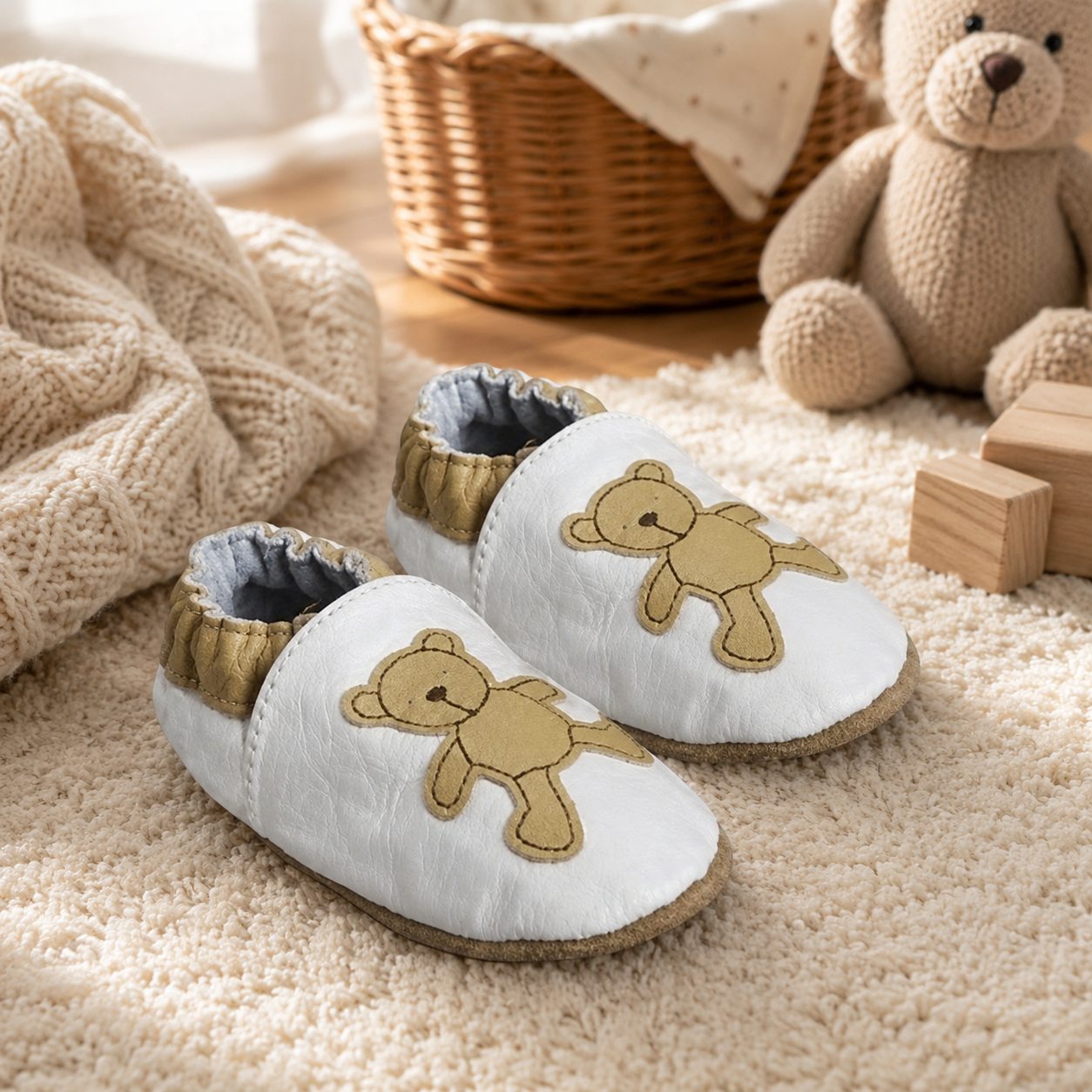 Bear Hug Baby Shoes