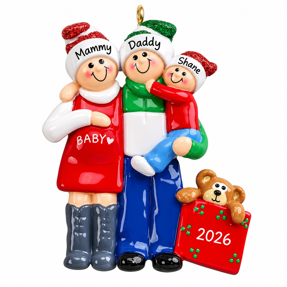 Our Second Miracle Expecting Parents Ornaments (1987)