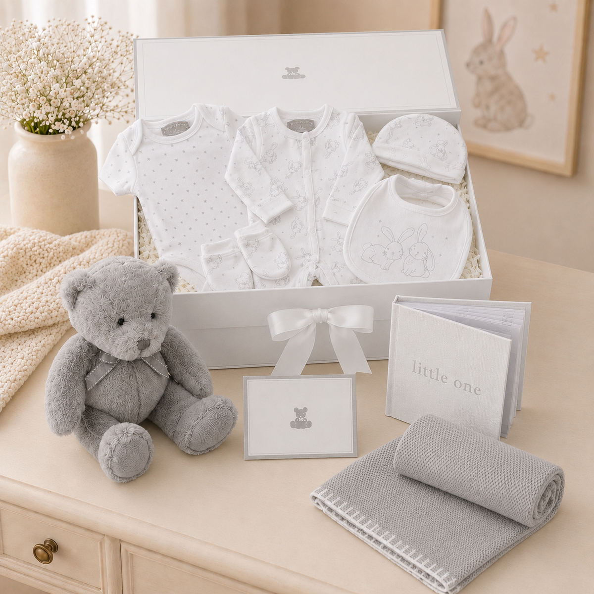 Celebration Baby Gift Hamper - White