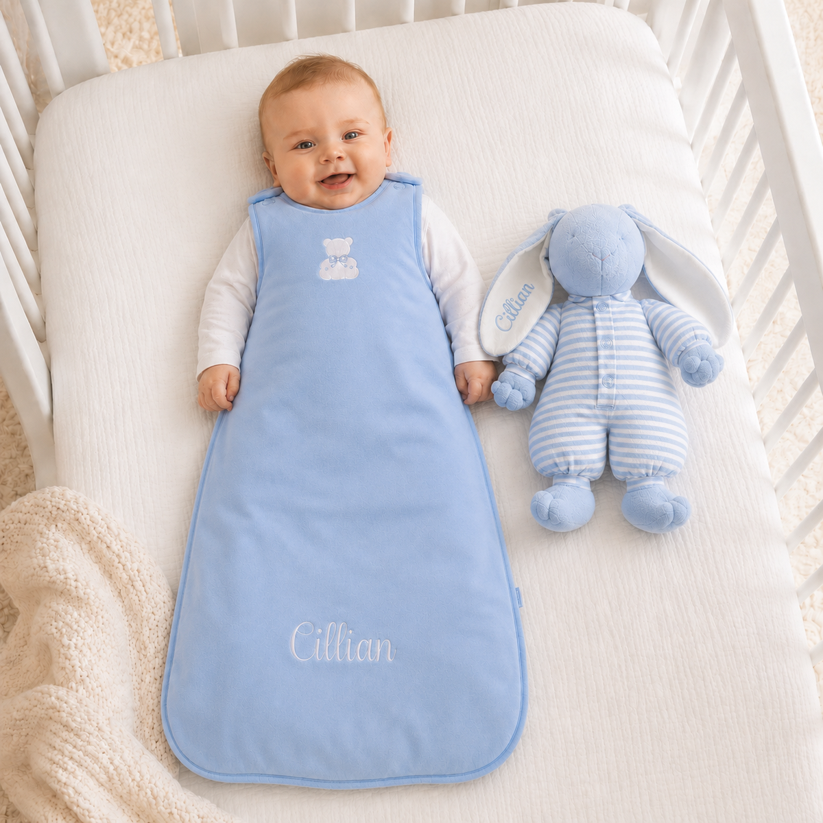 Signature Baby Sleeping Bag - Blue
