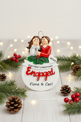 1st Christmas Engaged Ornament (1986)