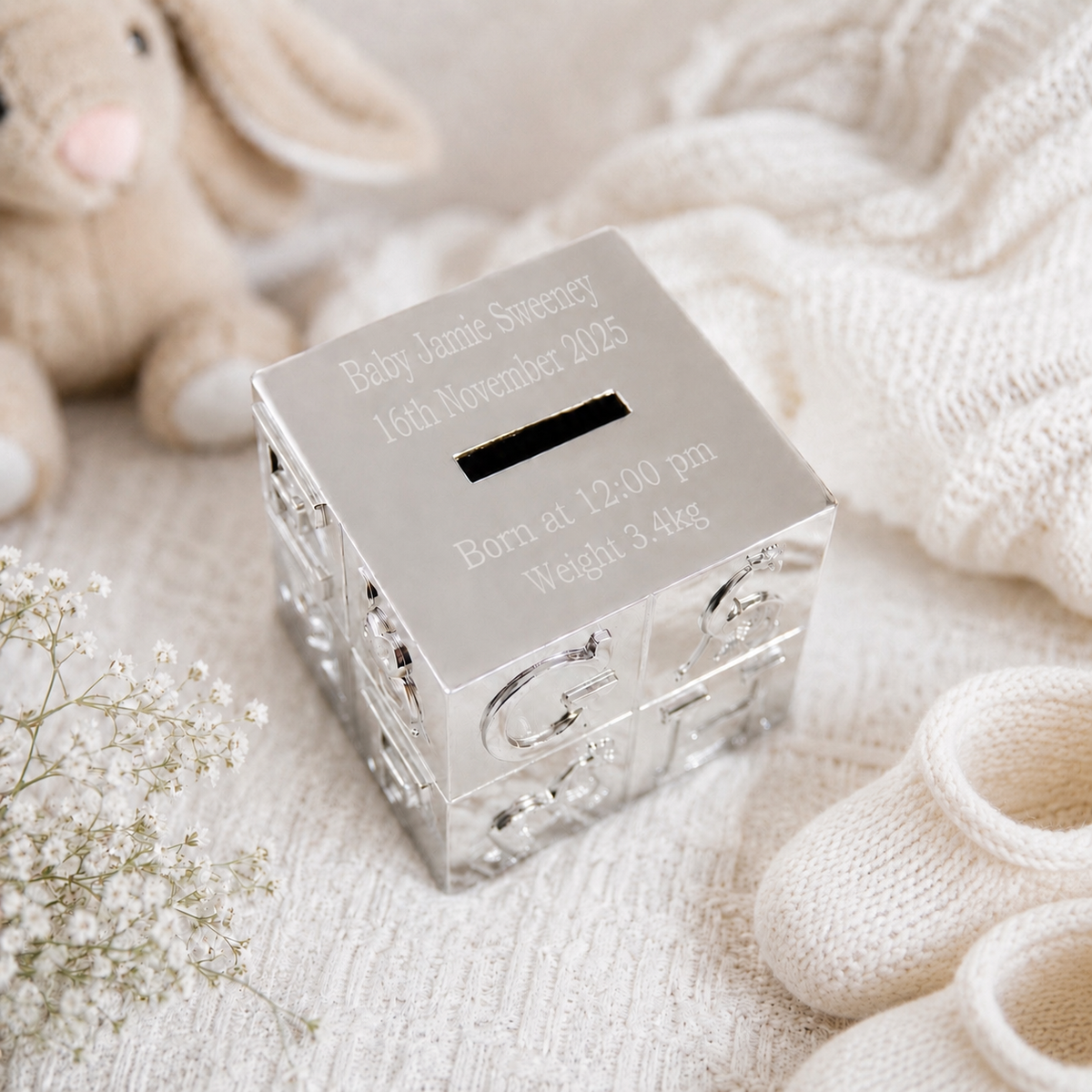 Personalised ABC Money Bank