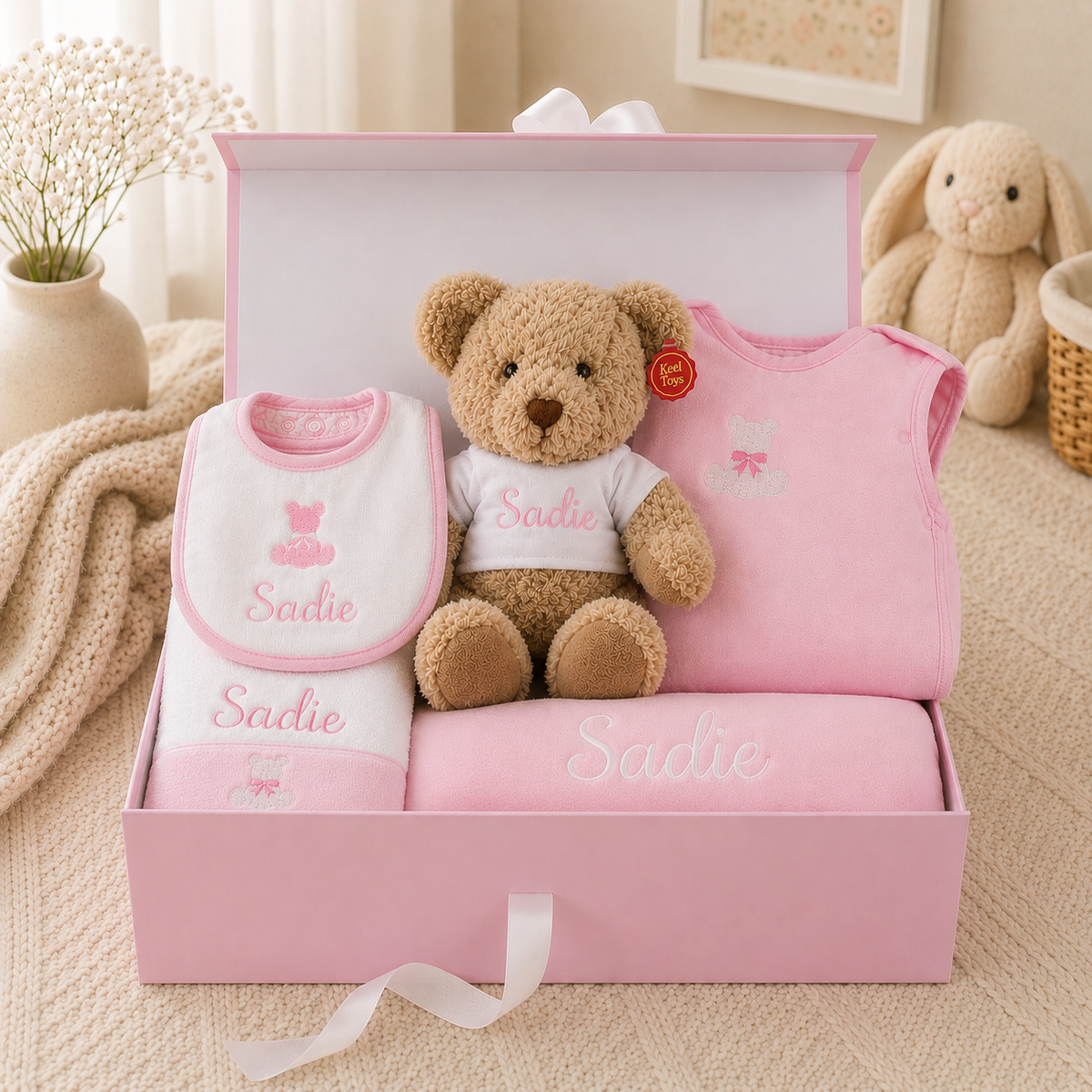 Beary Special Baby Hamper-Pink