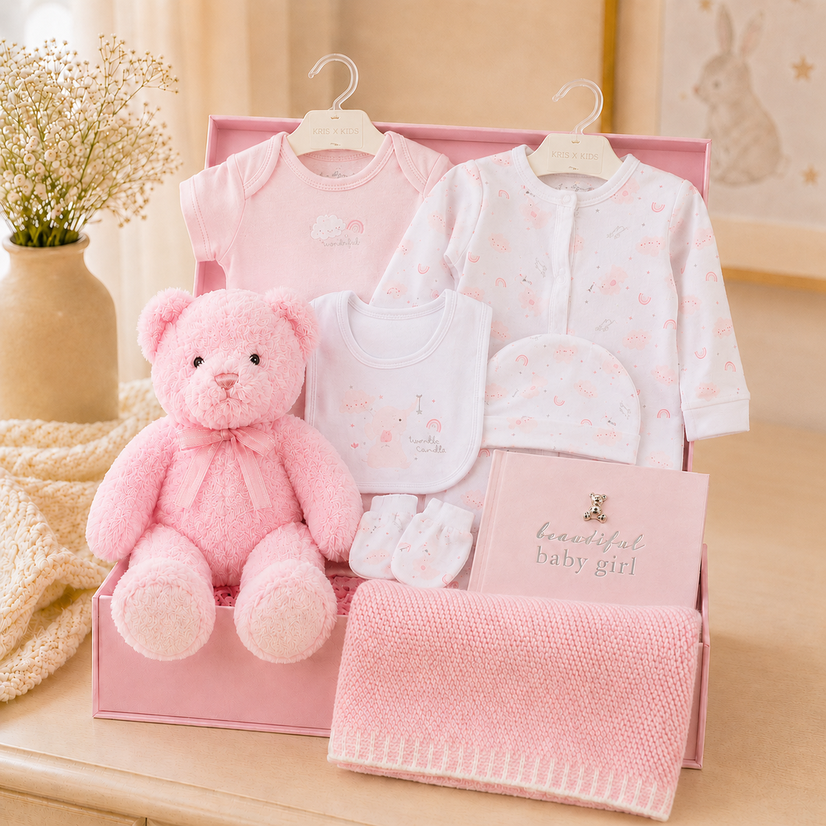 Celebration Baby Gift Hamper-Pink