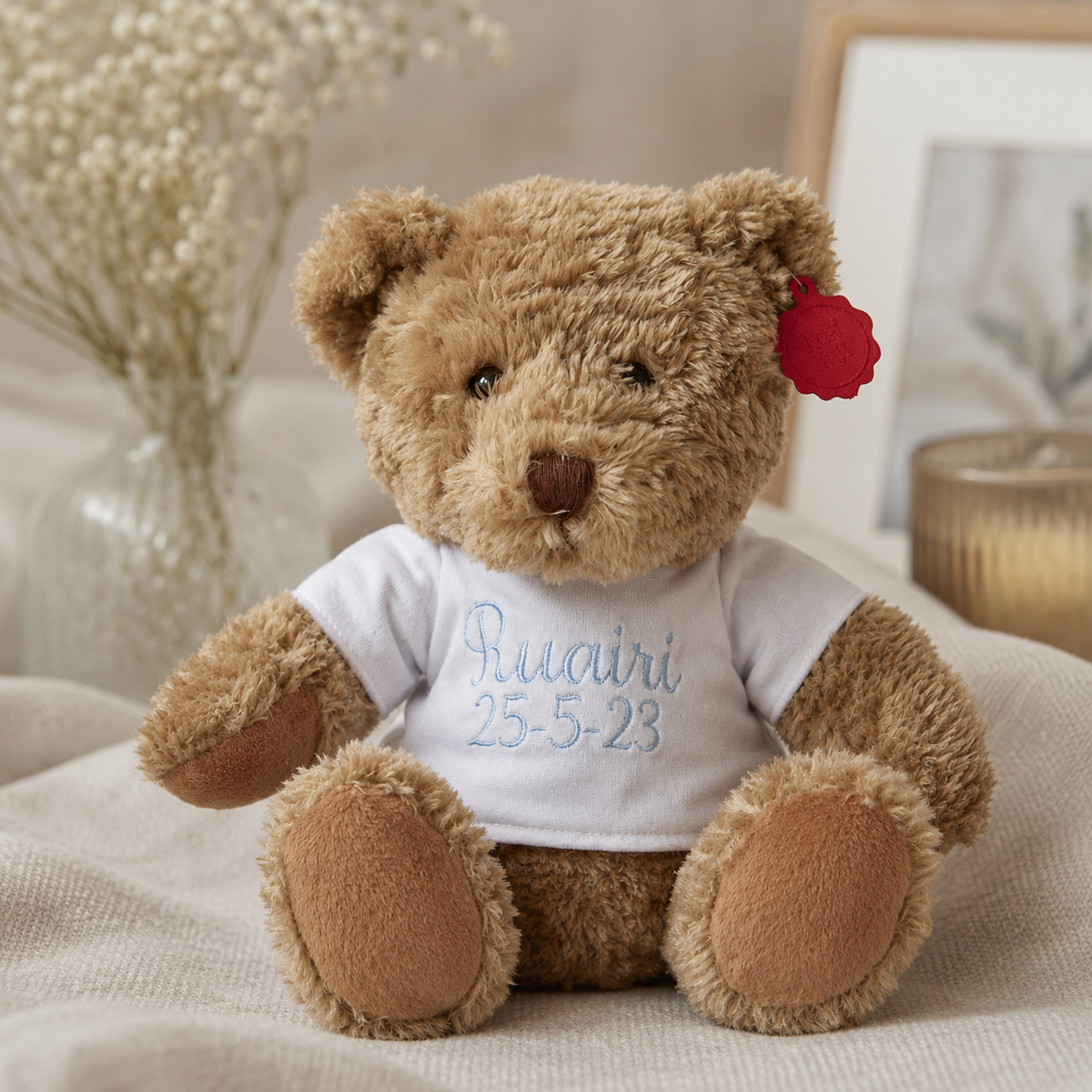 Baby's 1st Keepsake Teddy Bear - Personalised
