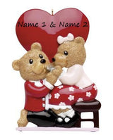 Engaged Couple Personalised-Ornament - 145