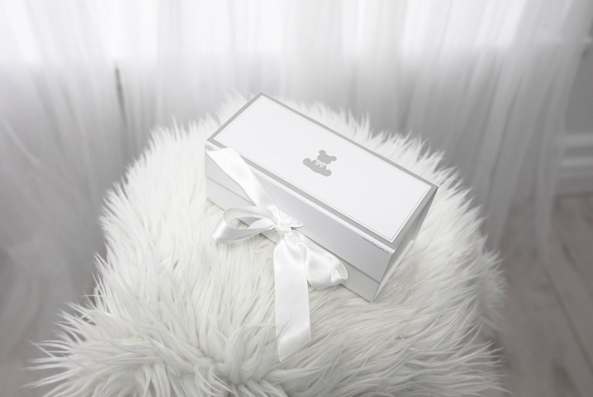 Signature Personalised Christening Candle Neutral