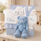 Baby Spa Personalised Gift Hamper - Blue