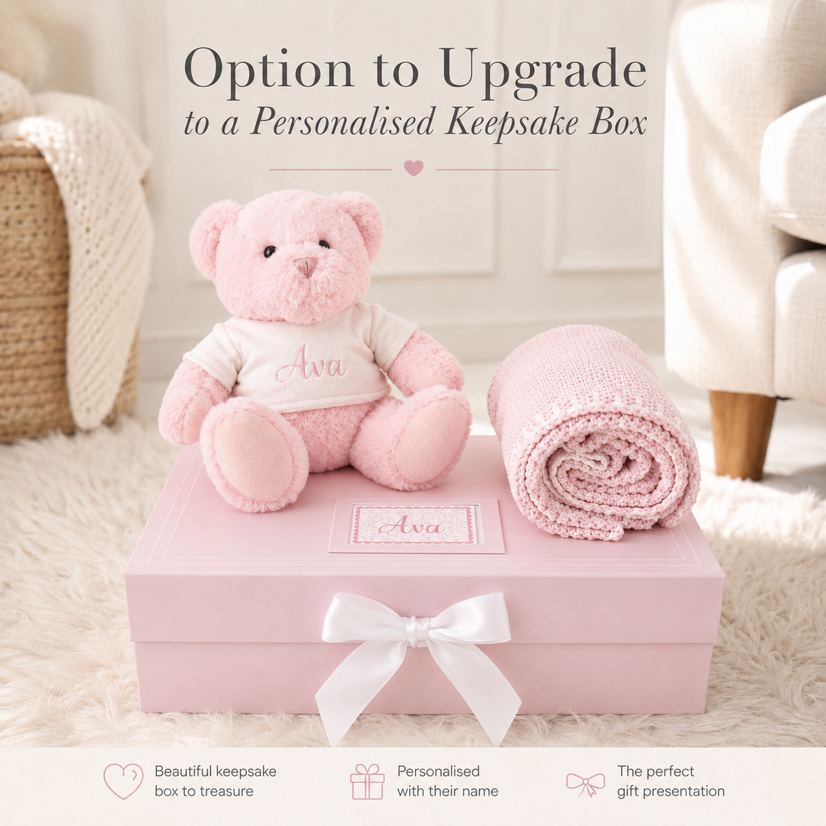 Baby Snuggle Box - Pink