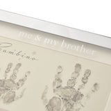 Me and My Brother Handprint Frame