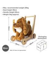 Peanut Pup Push Along