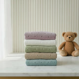 Personalised Knit Cotton Blankets (5 Colours)