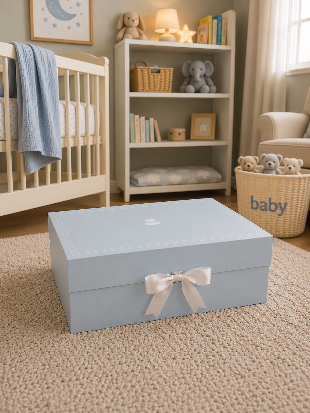Blue Bear Baby Hamper