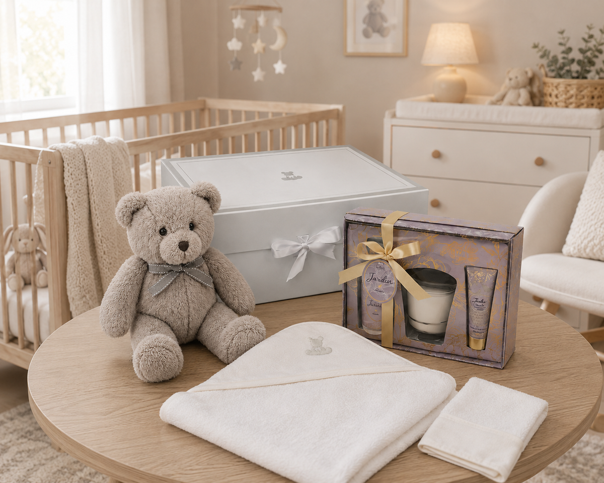 Mother & Baby Gift Hamper - Pink, Blue or White