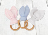 Signature beech wood baby teether