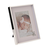 Bambino Baby Photo Frame- Silver, Pink or Blue