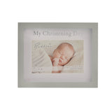 Christening Day Frame 6" x 4" in a lidded gift box