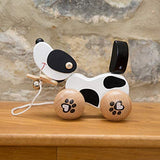 Classic World - Pull Along Wooden Dog