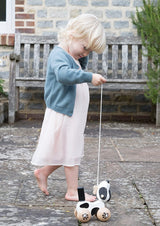 Classic World - Pull Along Wooden Dog