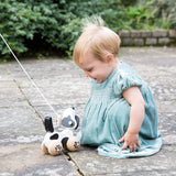 Classic World - Pull Along Wooden Dog
