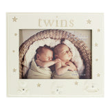 Twins Resin Photo Frame - Baby Gift