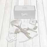 Baby's 1st Bathrobe & Slippers - Grey