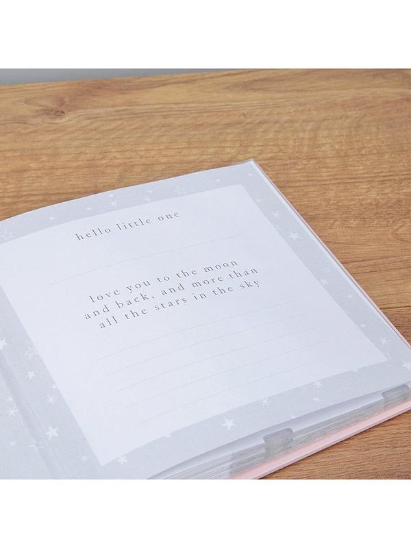 "Hello Little One" Linen Photo Album