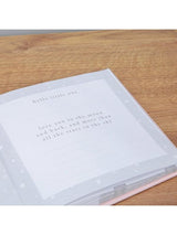 "Hello Little One" Linen Photo Album