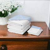 Hooded Baby Bath Towel & Mitt