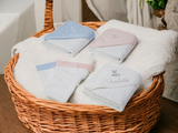Twins- Hooded Baby Bath Towel & Mitt
