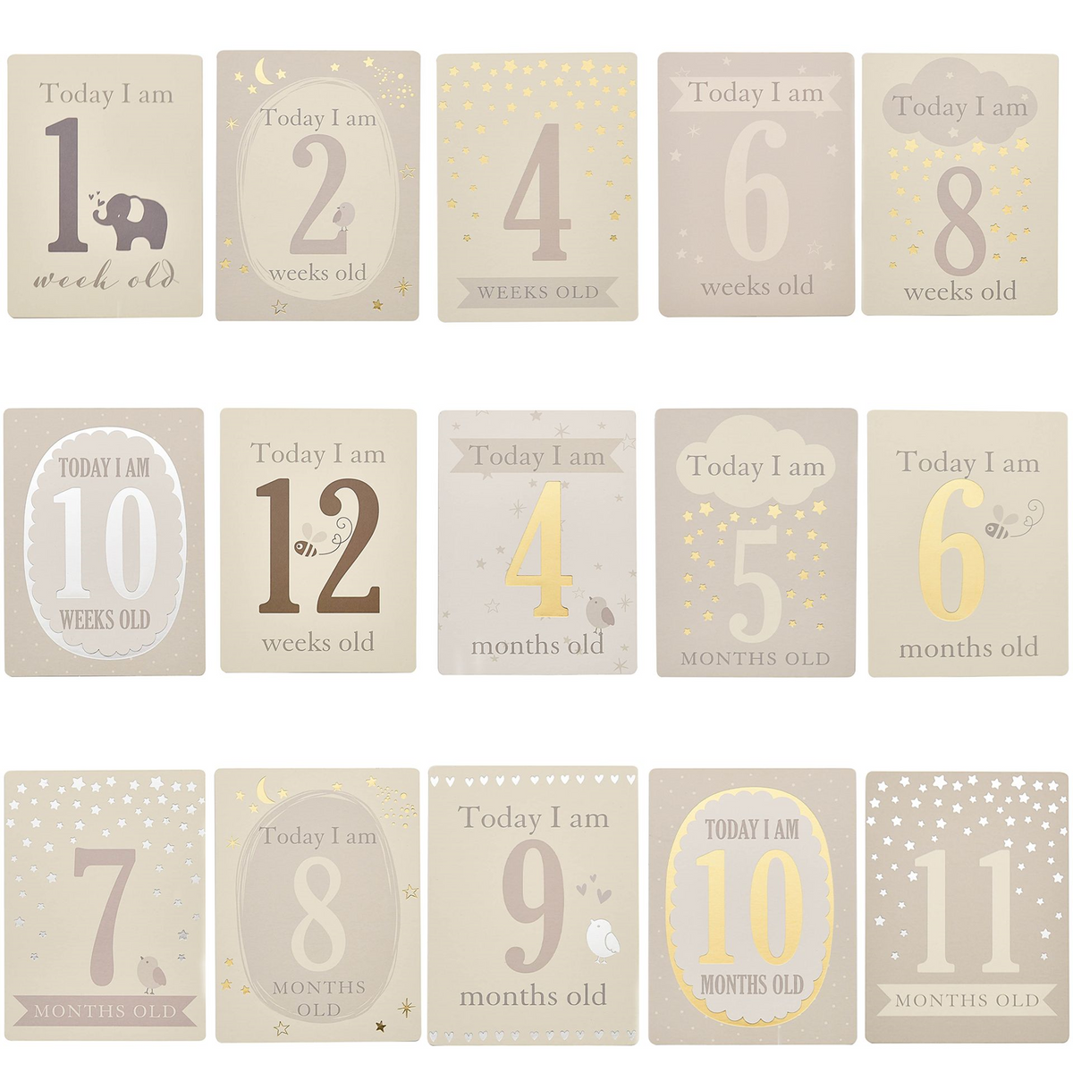 Baby Milestone Gift Set