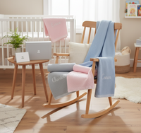 Signature Organic Cotton Baby Blanket- Personalised