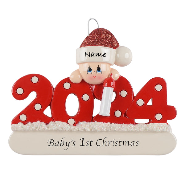 2024 Baby - Red Christmas Ornament