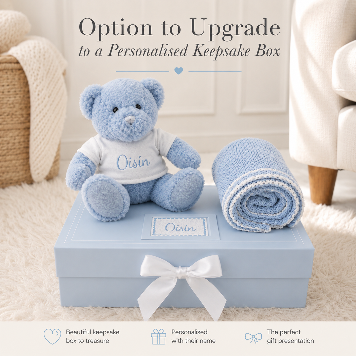 Baby Snuggle Box - Blue
