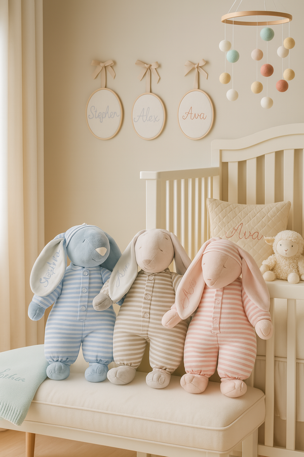 Sleepyhead Bunny - Personalised Baby Gift