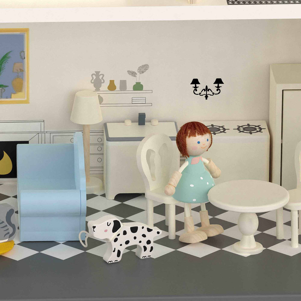 Classic World - Vintage Doll House
