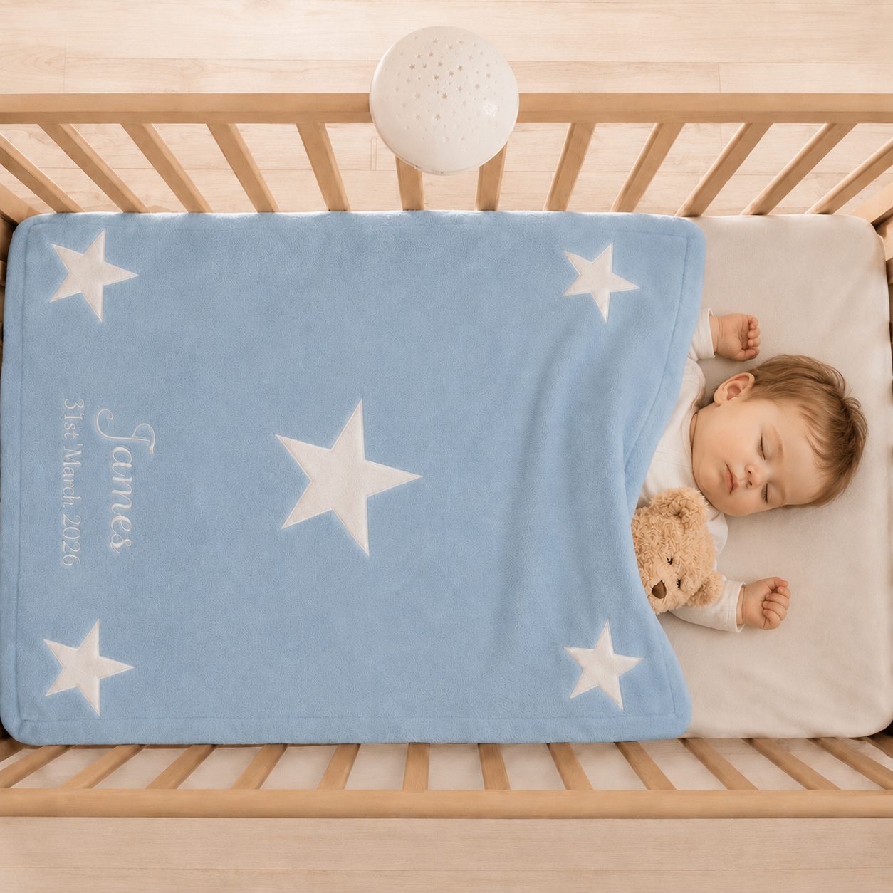 Personalised Signature Baby Quilt