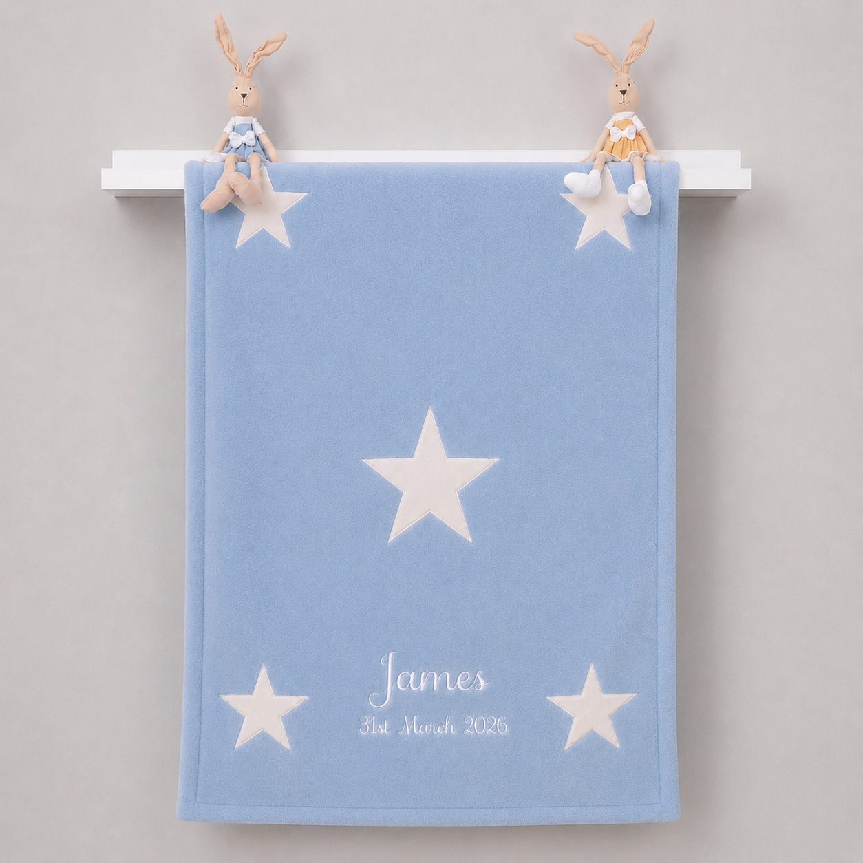 Personalised Signature Baby Quilt