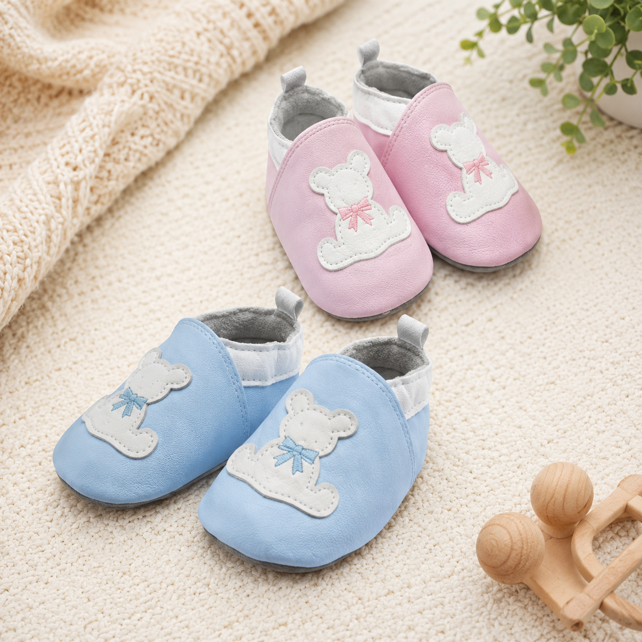 Signature Baby Leather Shoes