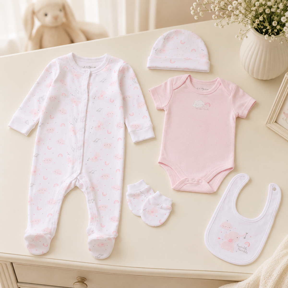 Celebration Baby Gift Hamper-Pink