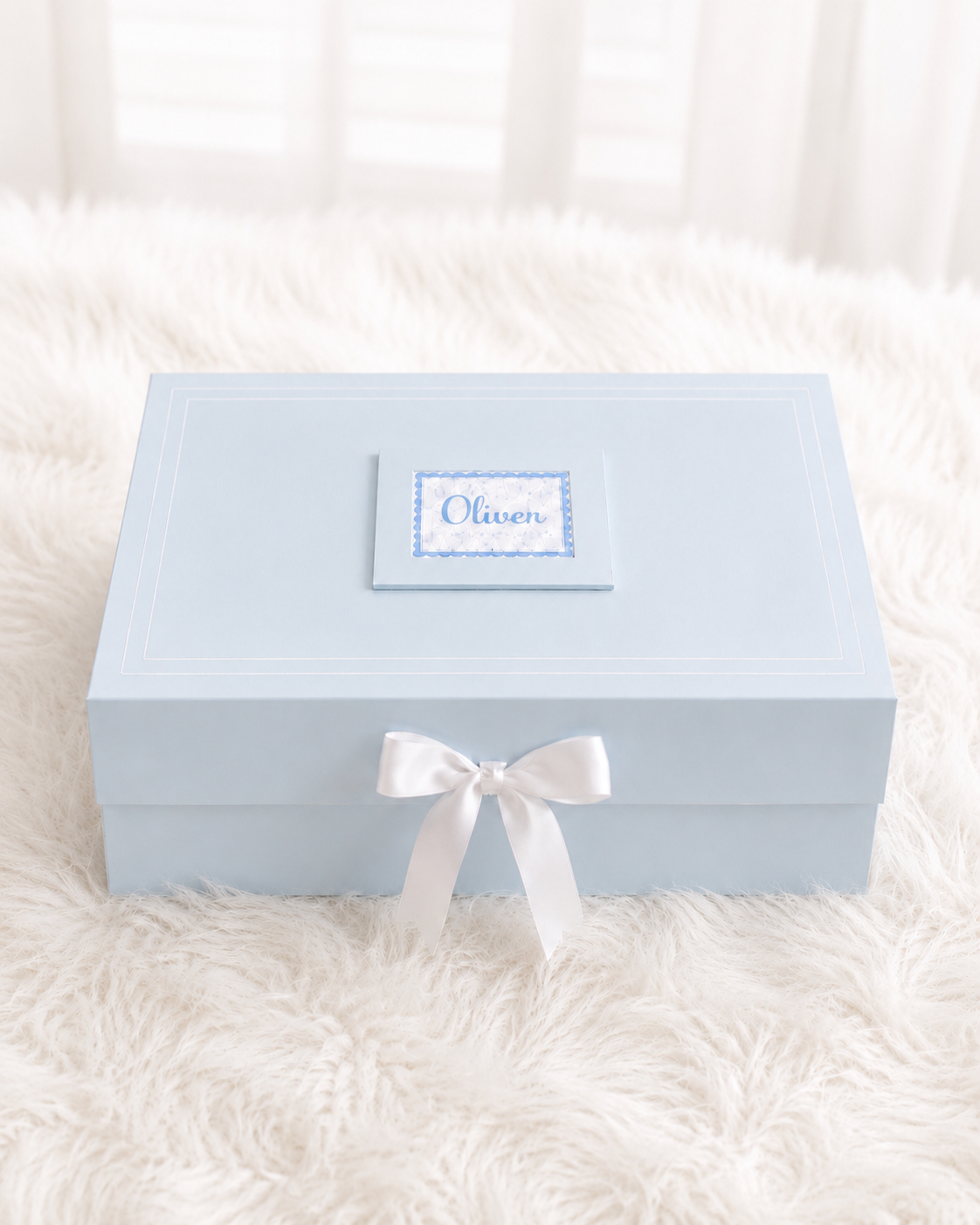 Personalised Baby Boy Spa Hamper
