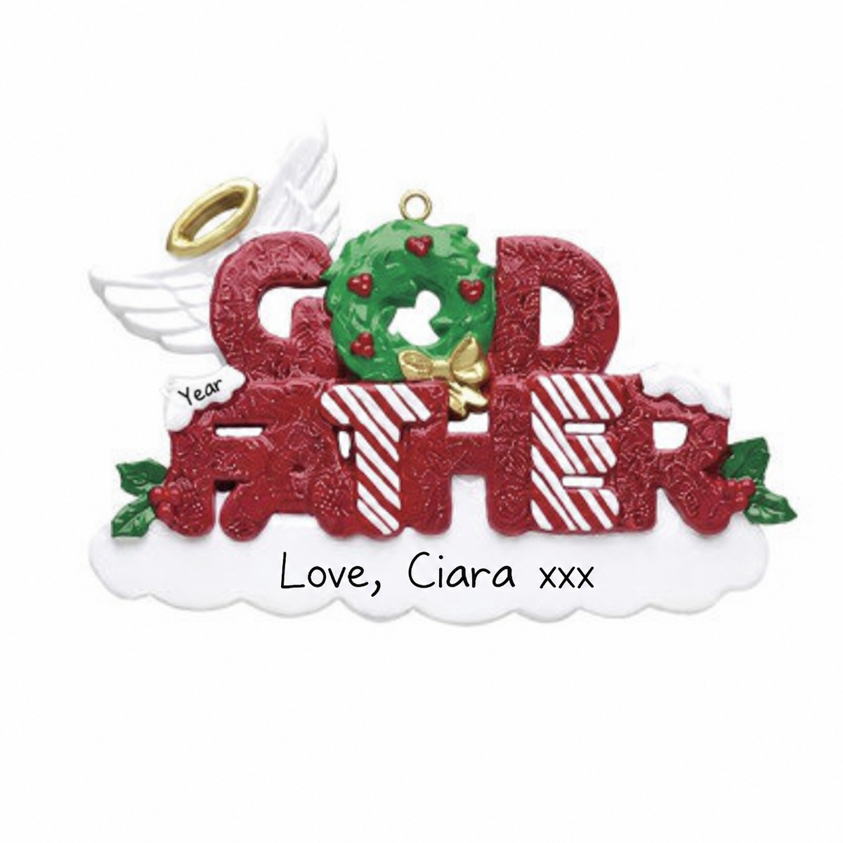 Godfather Christmas Ornament - 334