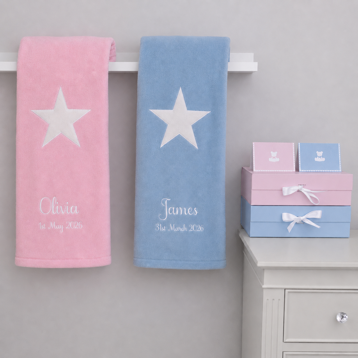 Signature Star Quilts for Twins