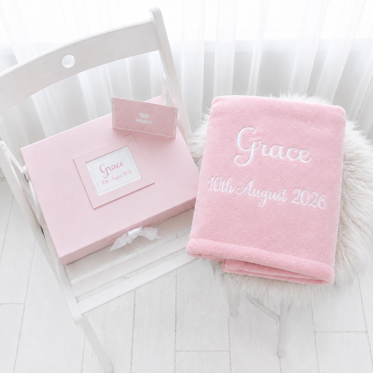 Personalised Signature Baby Quilt