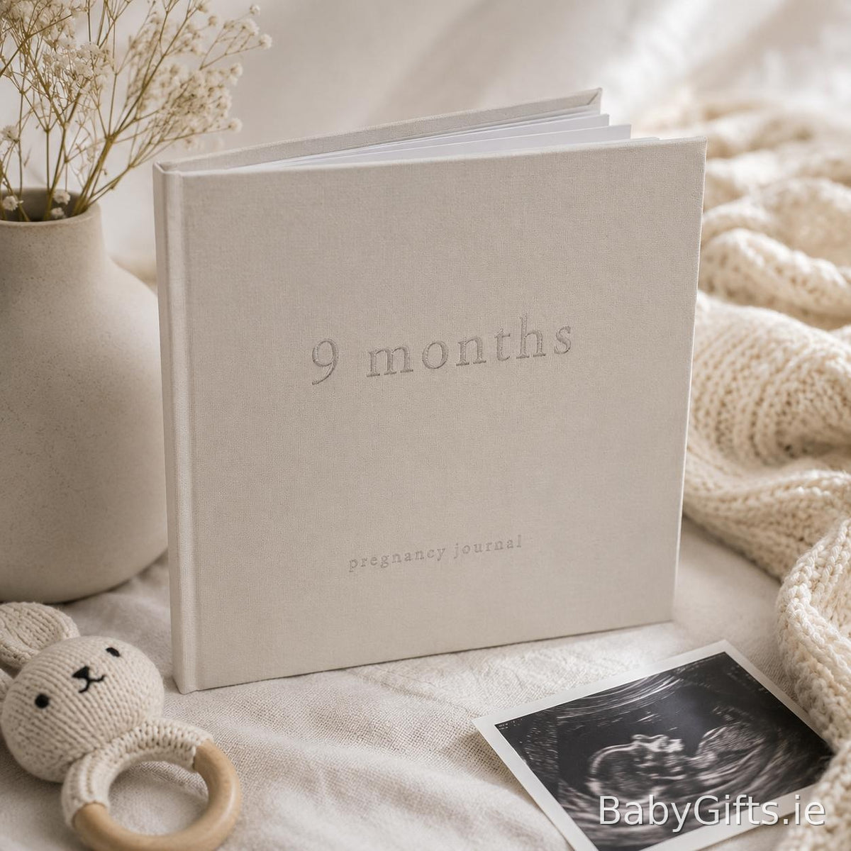 Widdop & Co Bambino Linen Pregnancy Diary - 9 Months