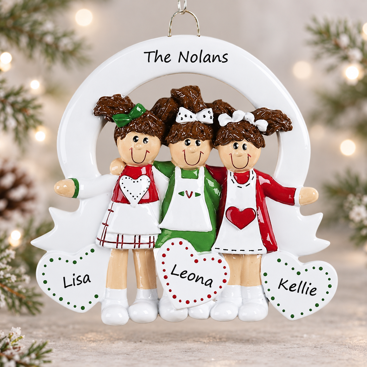 Friends/ Sisters 3 Christmas Ornament - 825